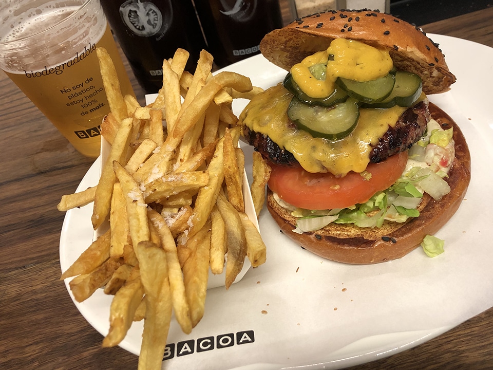 Bacoa burgers, Barcelona.