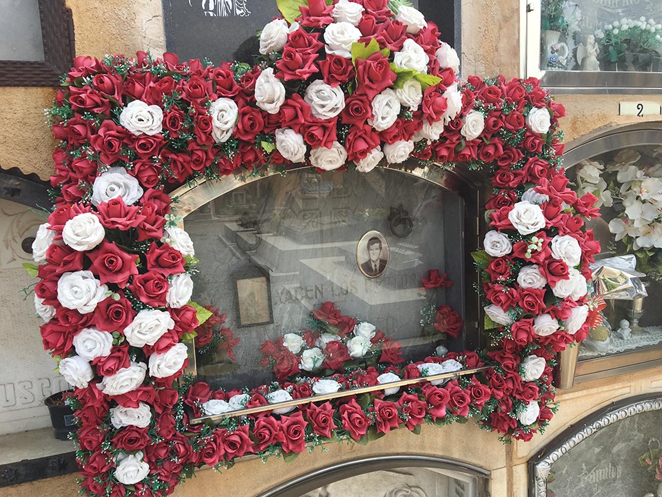 Beautiful cemeteries of Barcelona.