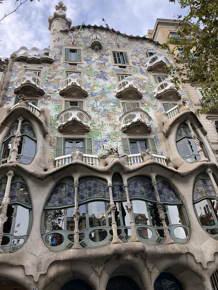 The best things to see in Barcelona, Casa Milà, Casa Batlló and Casa Amatller.