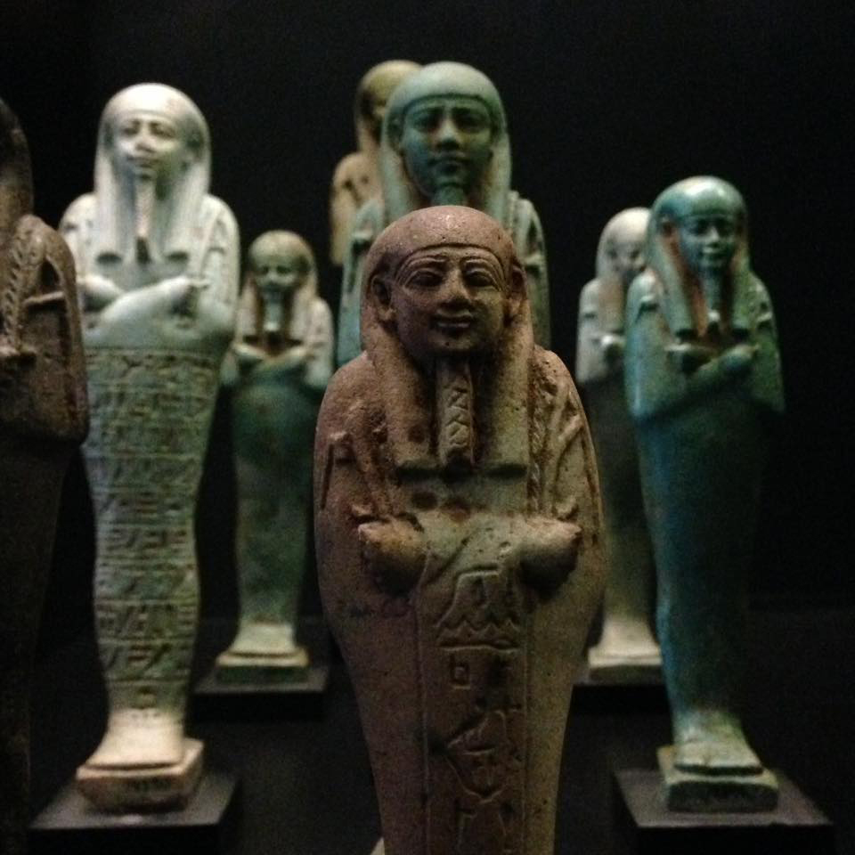 Egyptian exhibition, Vatican Museum, Rome.
