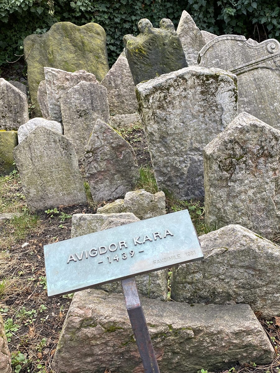 Jewish cemetery, Prague.