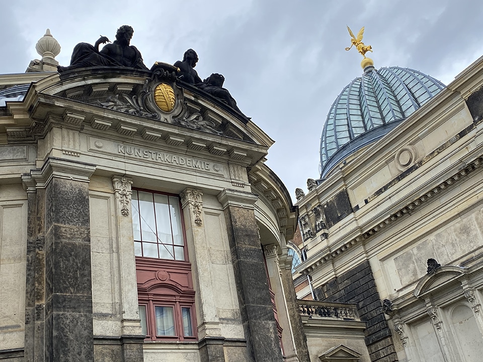 Kunstakademie building, Dresden.