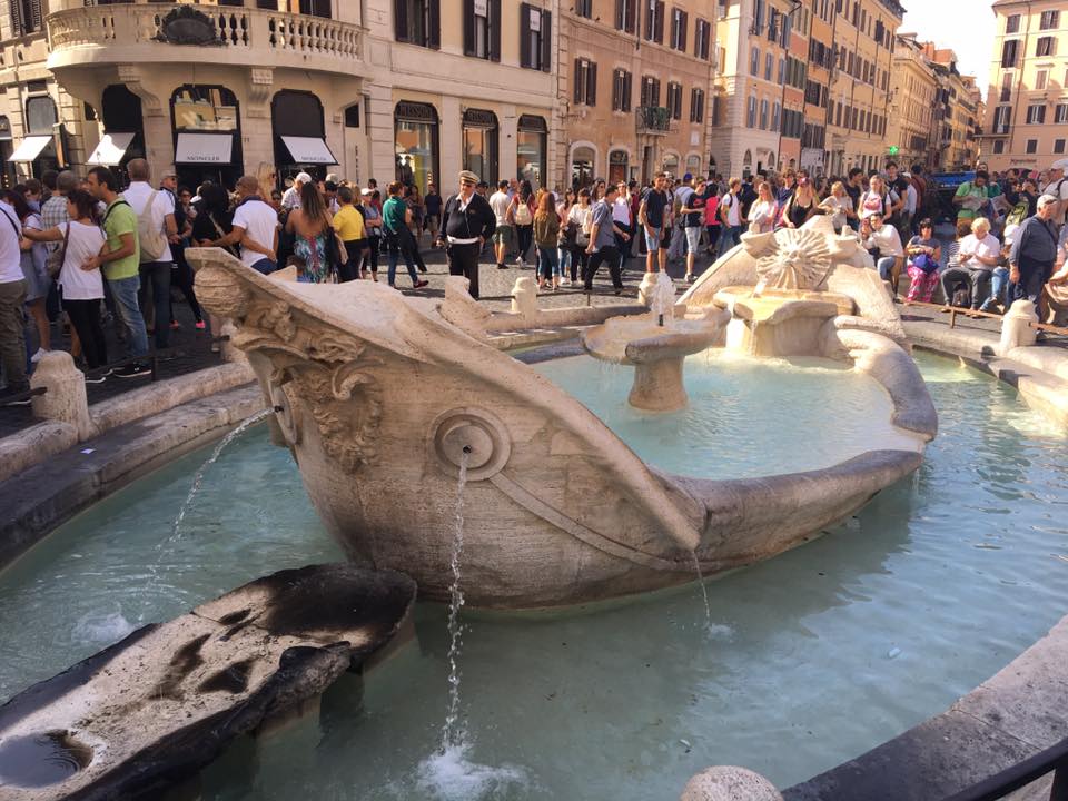 The Fountain of the leaky boat, Rome. Are you planning a surprise trip? maybe we could give you a few ideas.