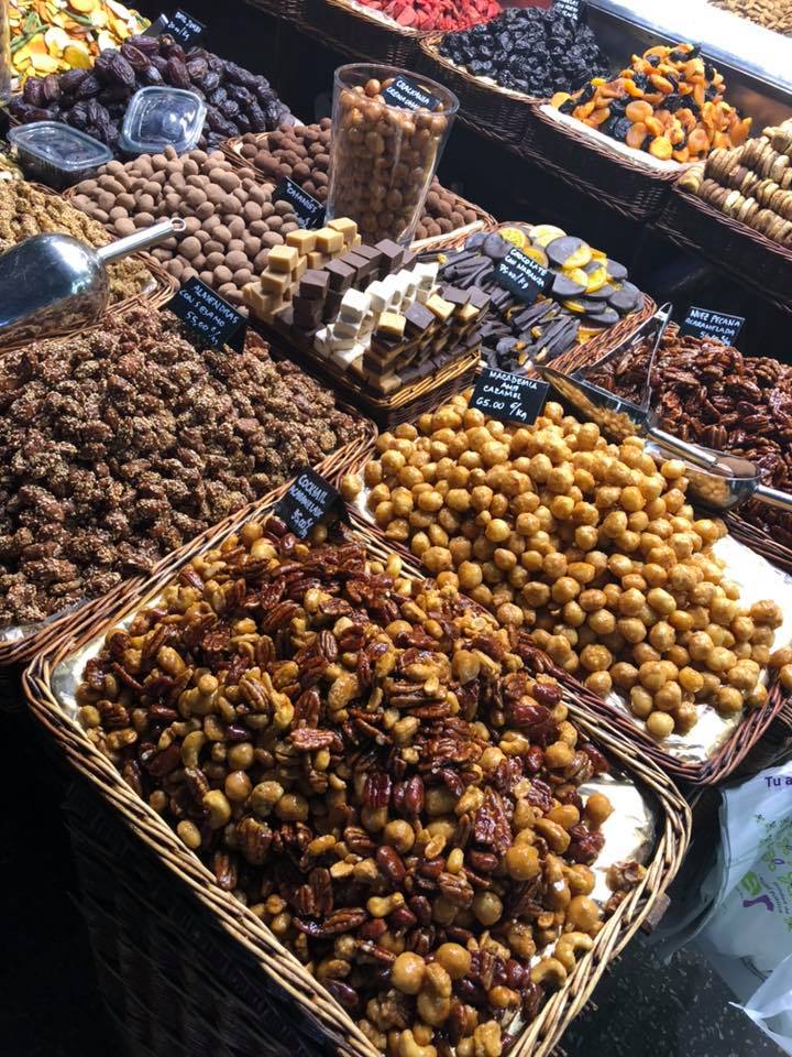 Mercado de La Boqueria, Barcelona.
