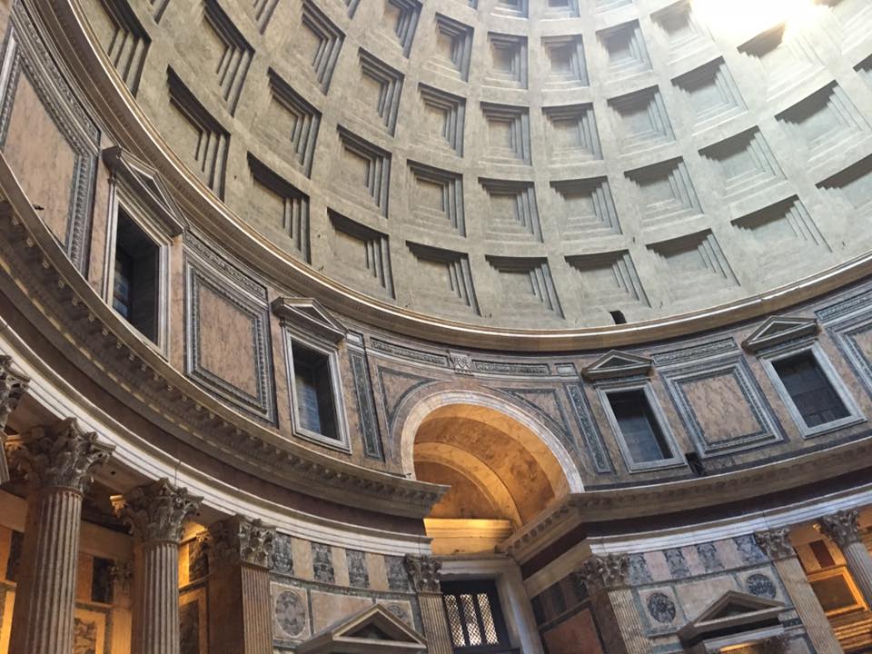 The Pantheon Rome. Planning a surprise trip.