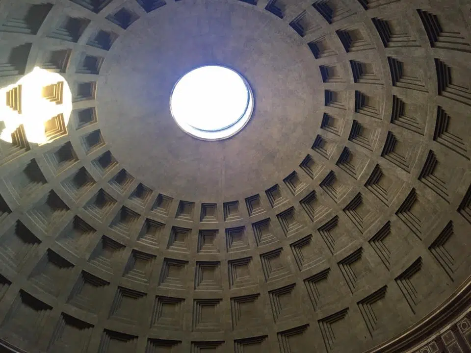 The Pantheon Rome. Planning a surprise trip.