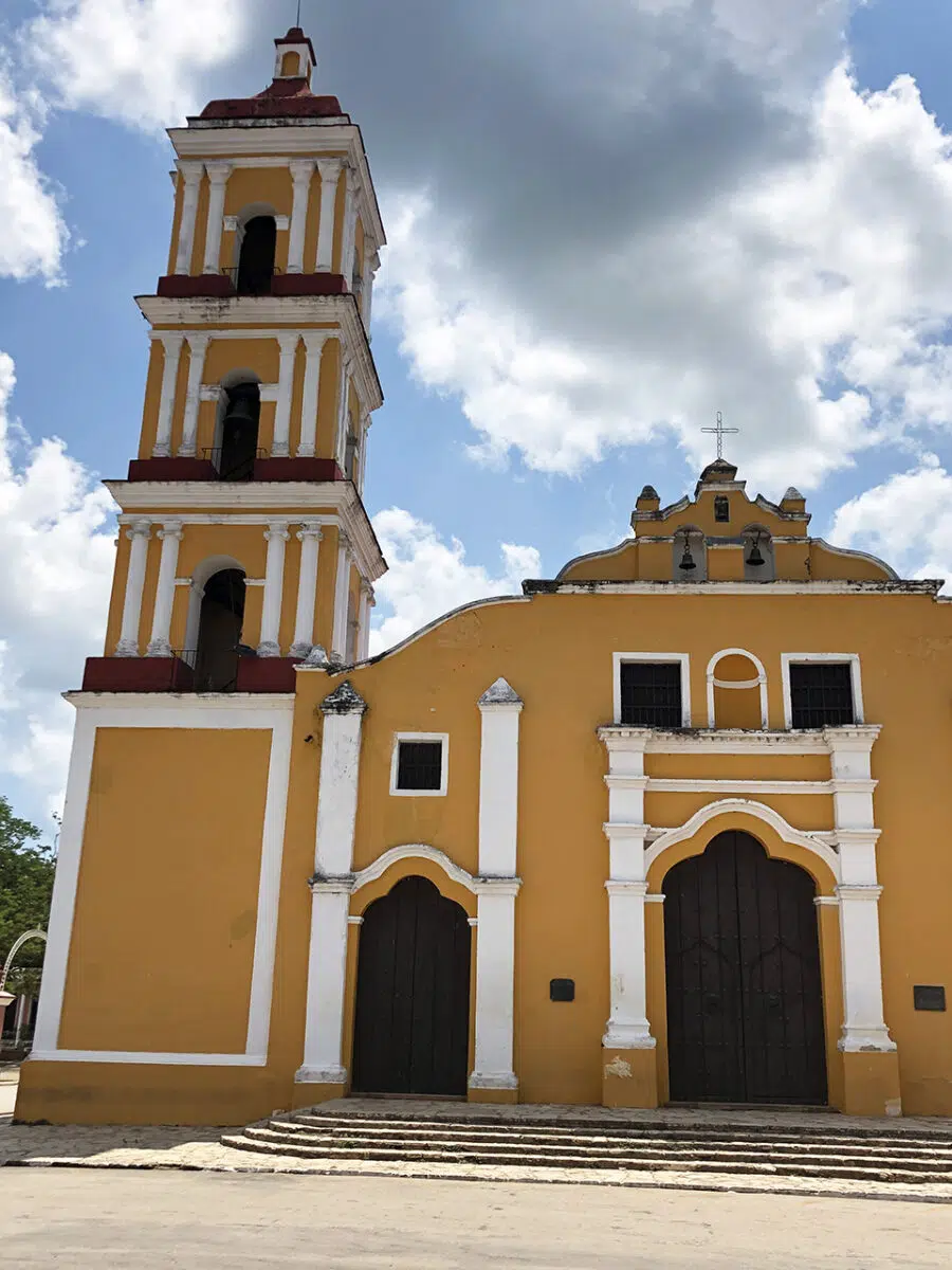 The town of San Juan de los Remedios, Cuba.