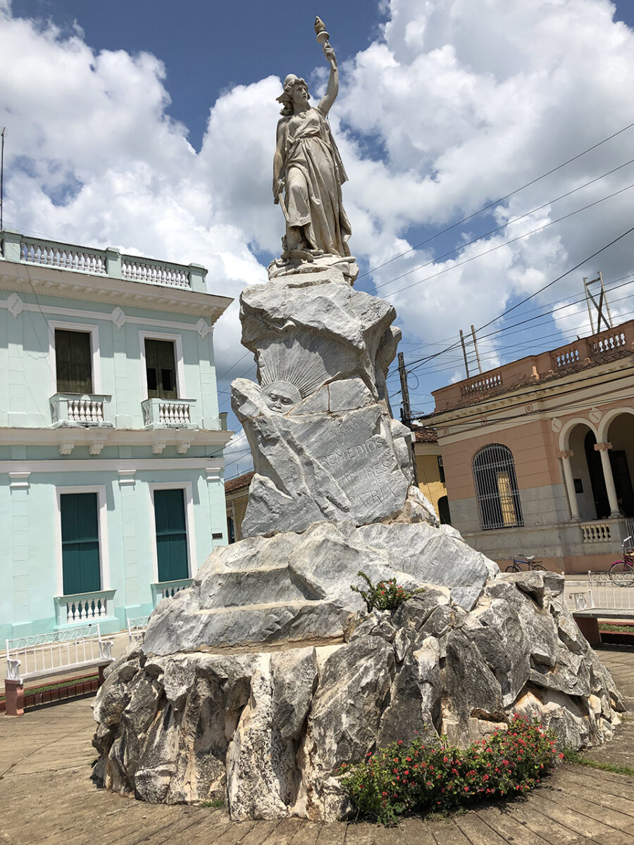 The town of San Juan de los Remedios, Cuba.