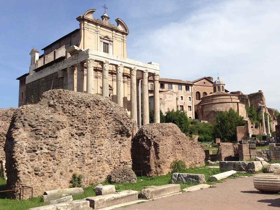 The Roman Forum, Foro Romano, Italy.