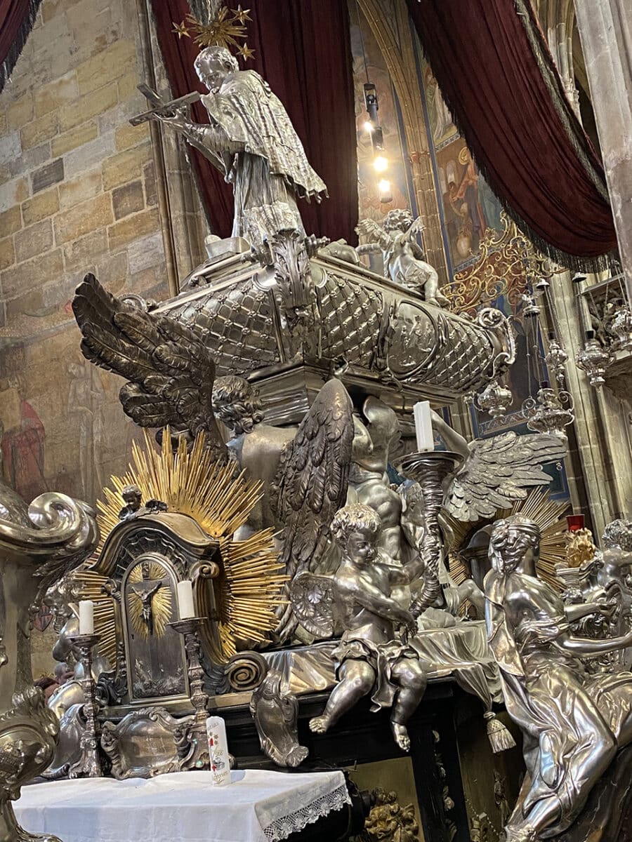 Saint Vitus Cathedral, Prague, Czechia.