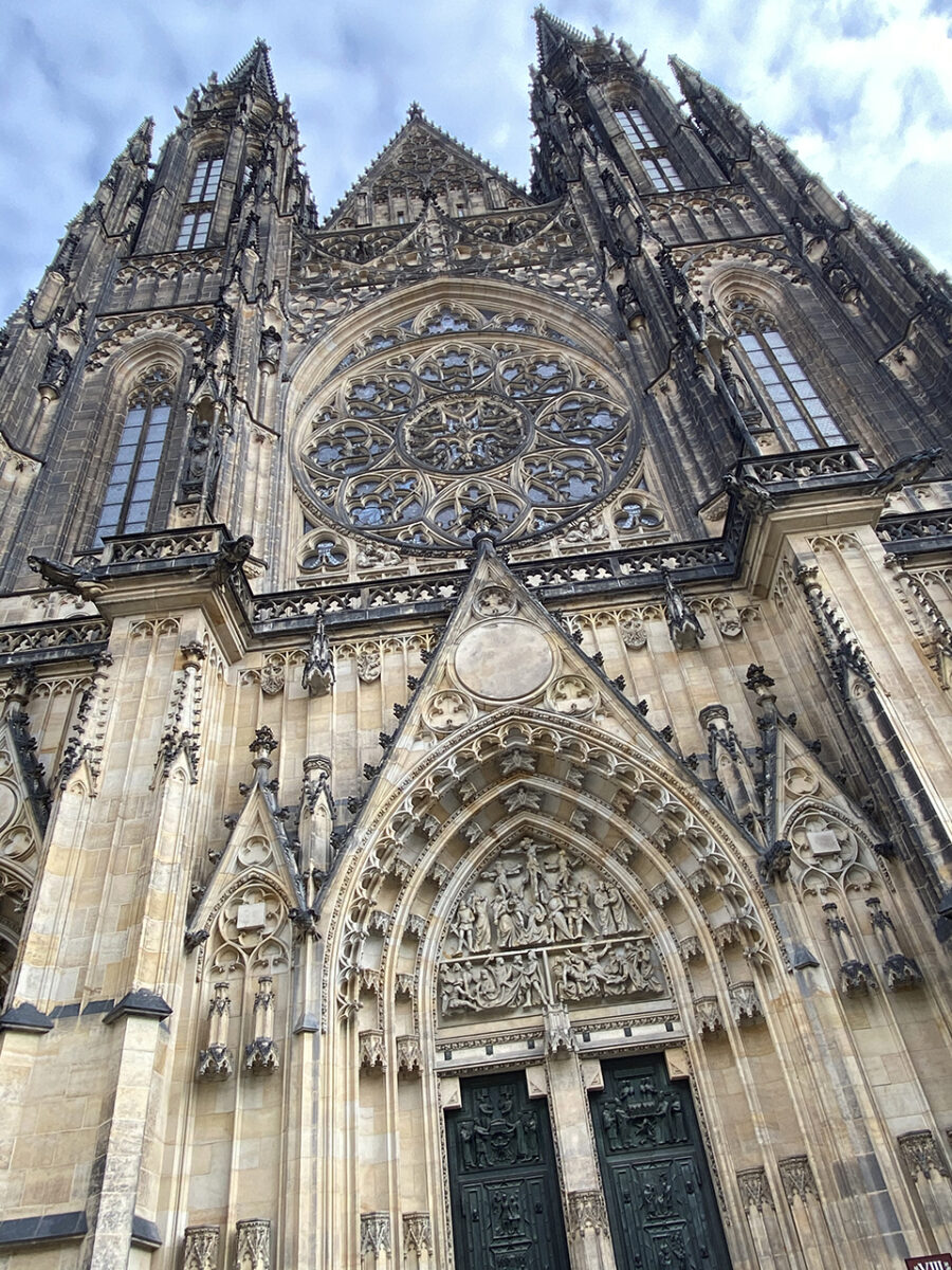 Saint Vitus Cathedral, Prague, Czechia.
