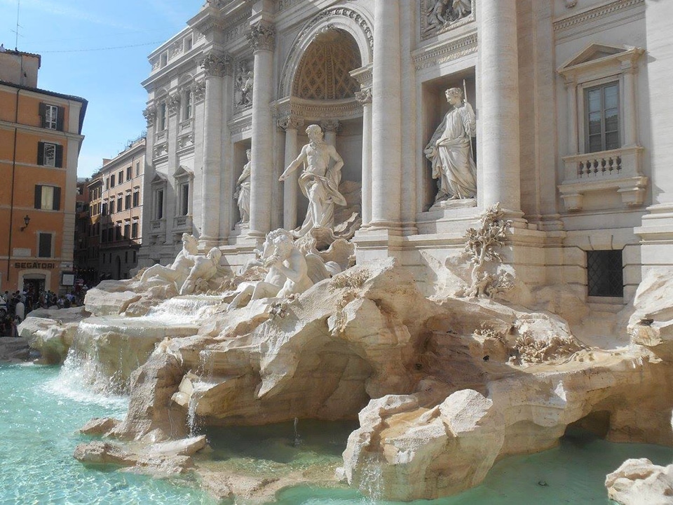 Trevi Fountain, Rome.