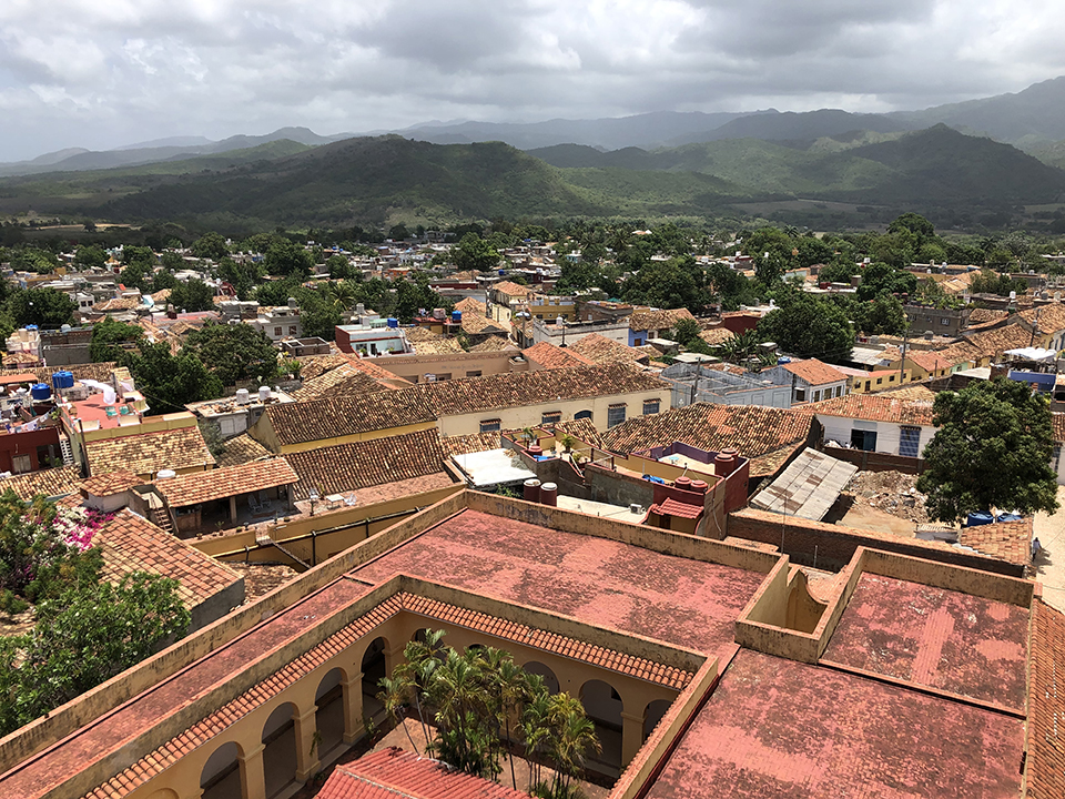 Amazing views from the bell tower of Iglesia y Convento de San Francisco.
