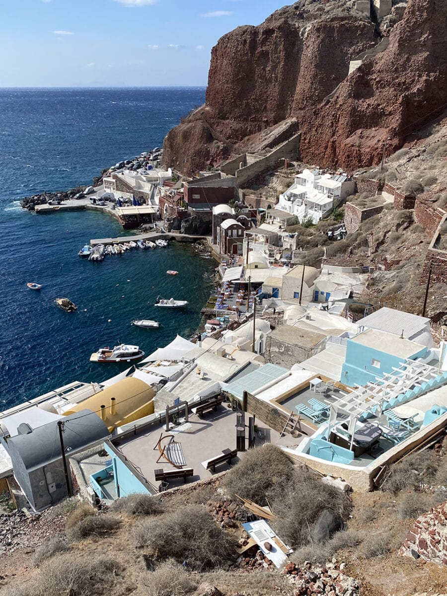 Amoudi Bay, Santorini.