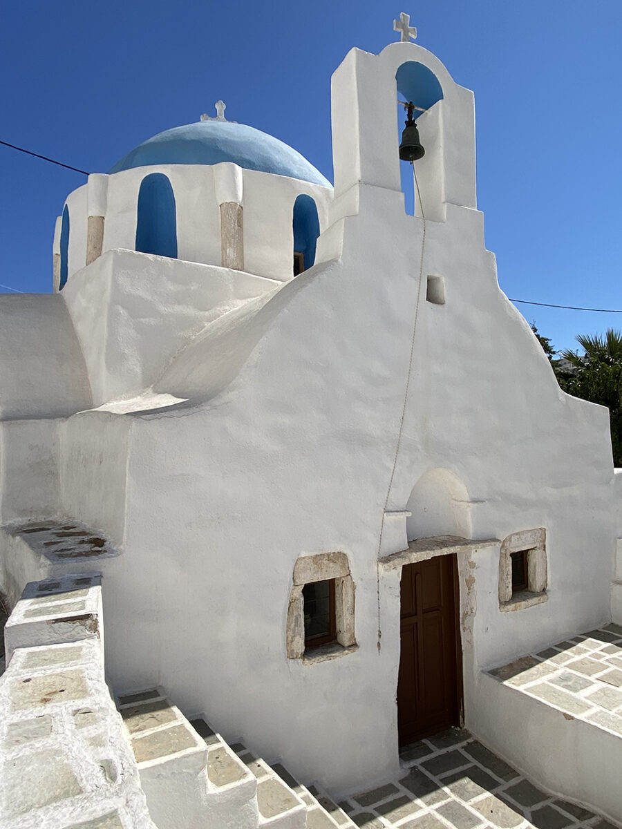 Cathedral Church Of Ios & small chapel.