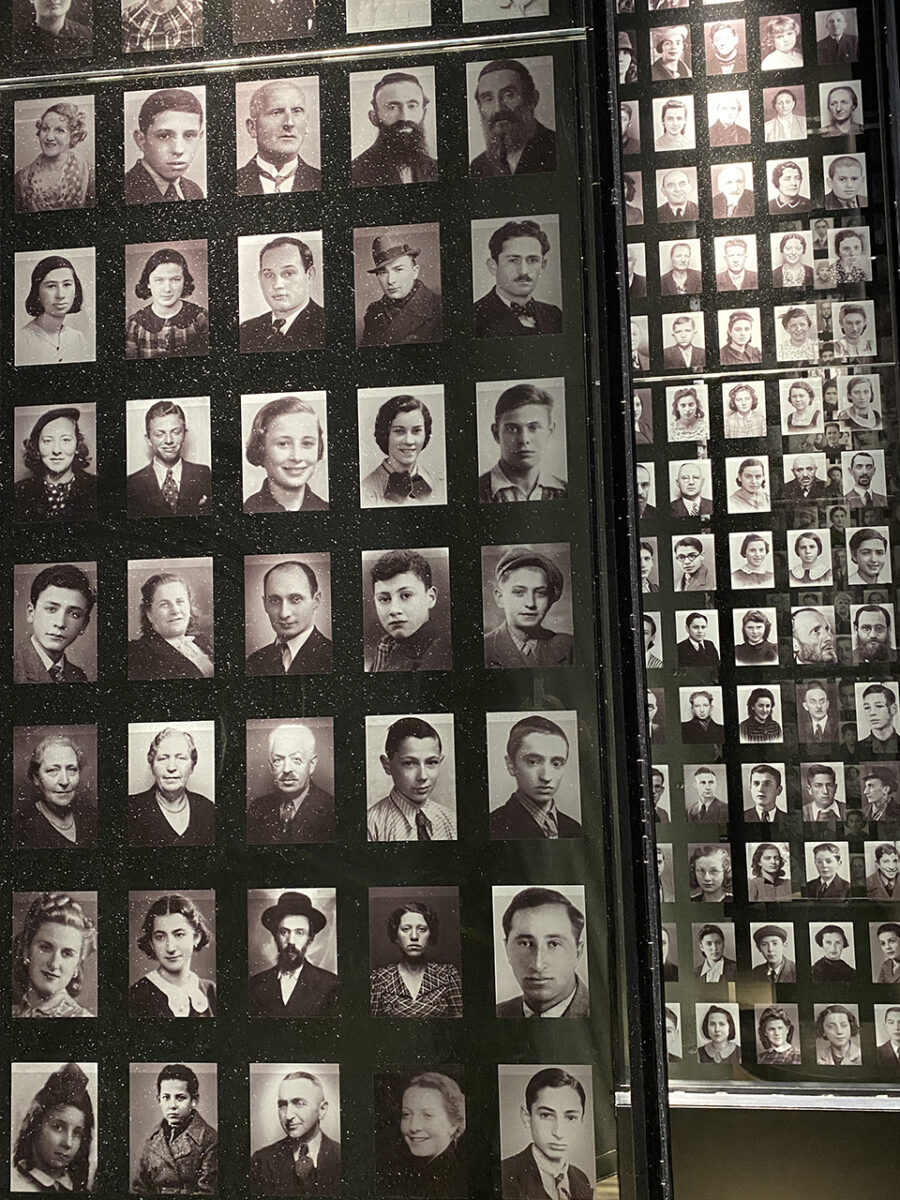 Auschwitz memorabilia, Gdańsk.