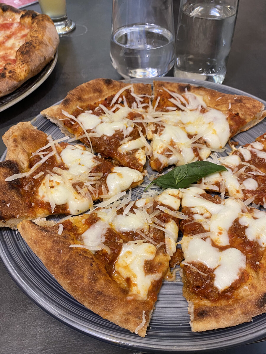 Pizza at 1000 Gourmet Venezia.