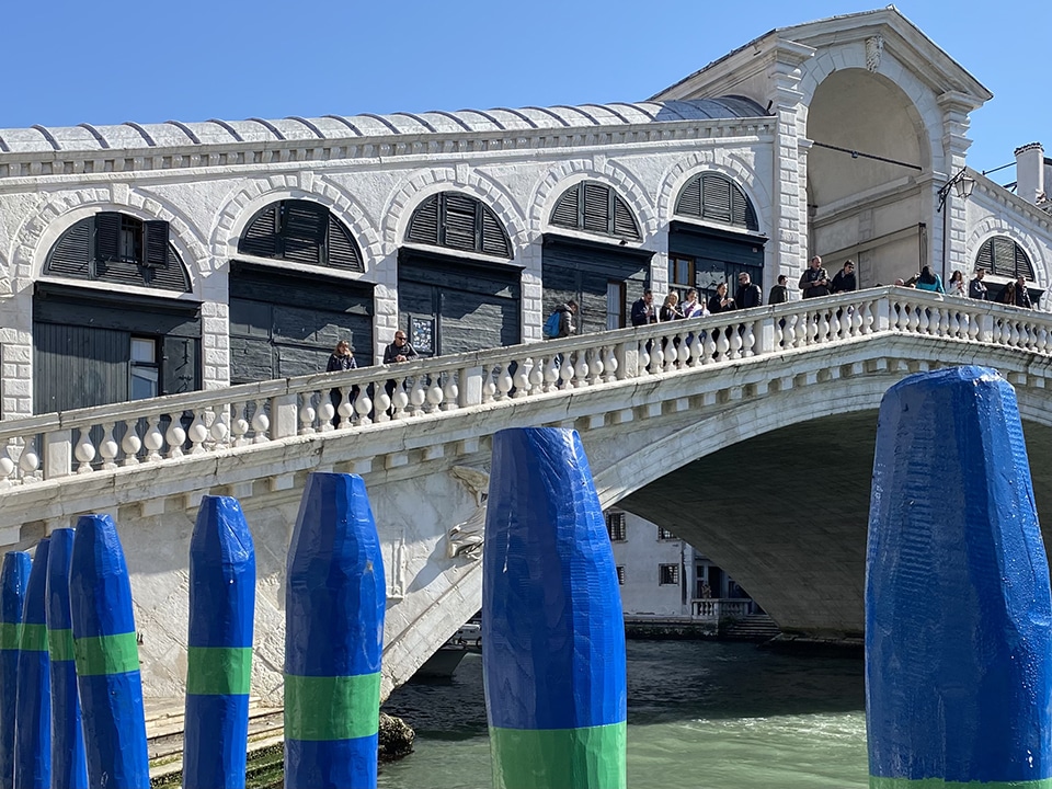 Rialto Bridge, Venice, Italy.