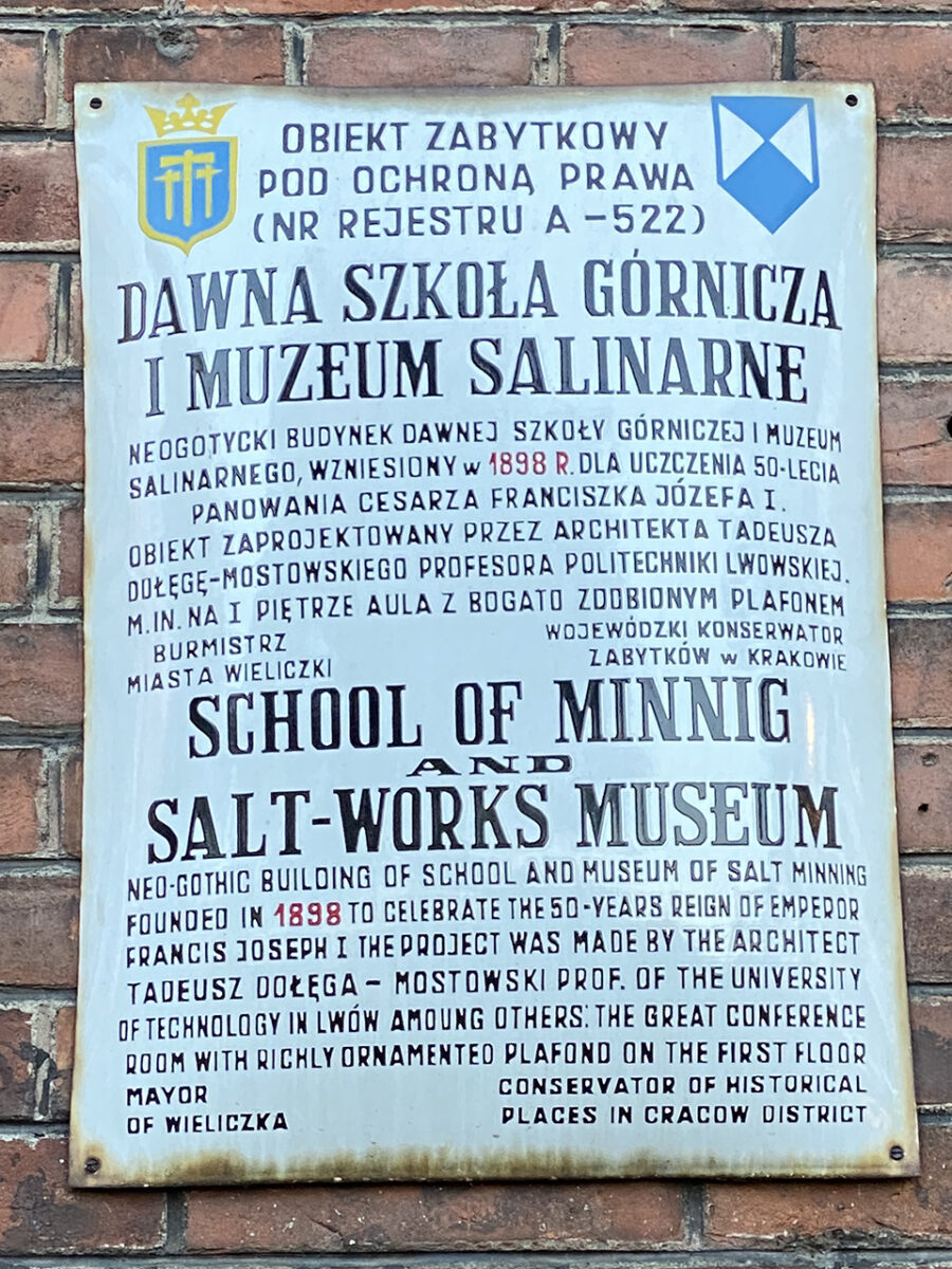 Salt Mines of Wieliczka.