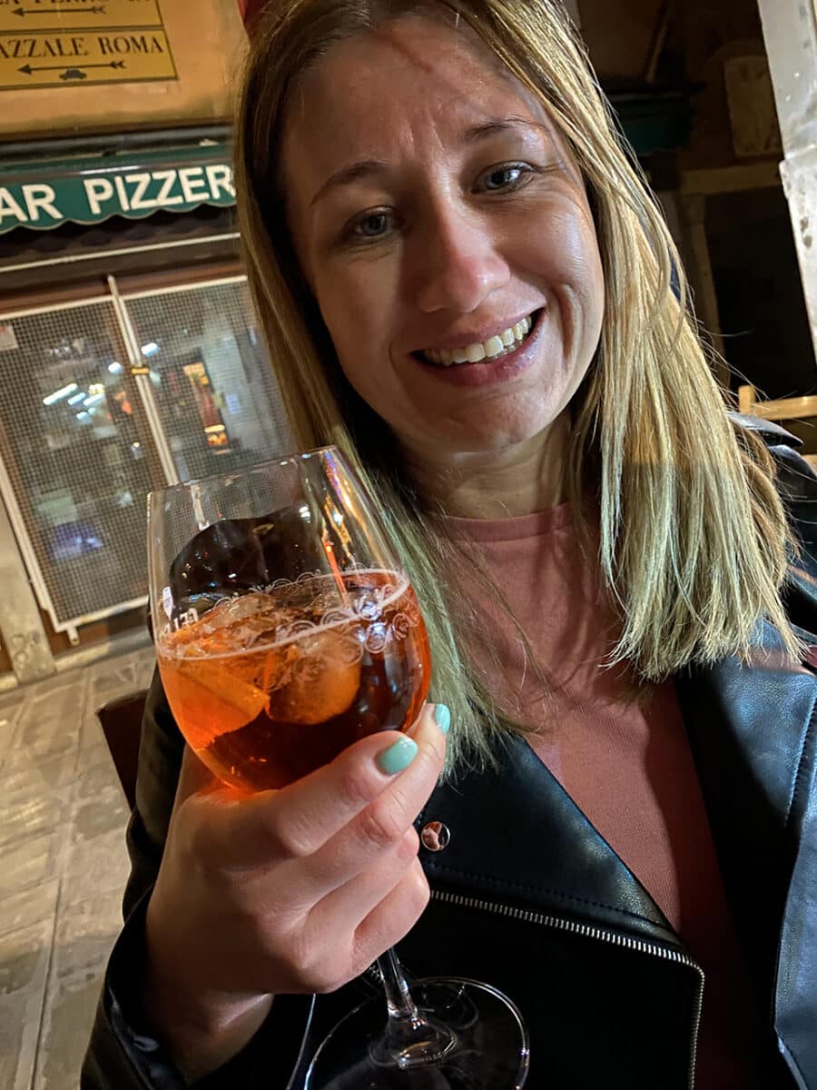 Drink an Aperol Spritz in Venice.