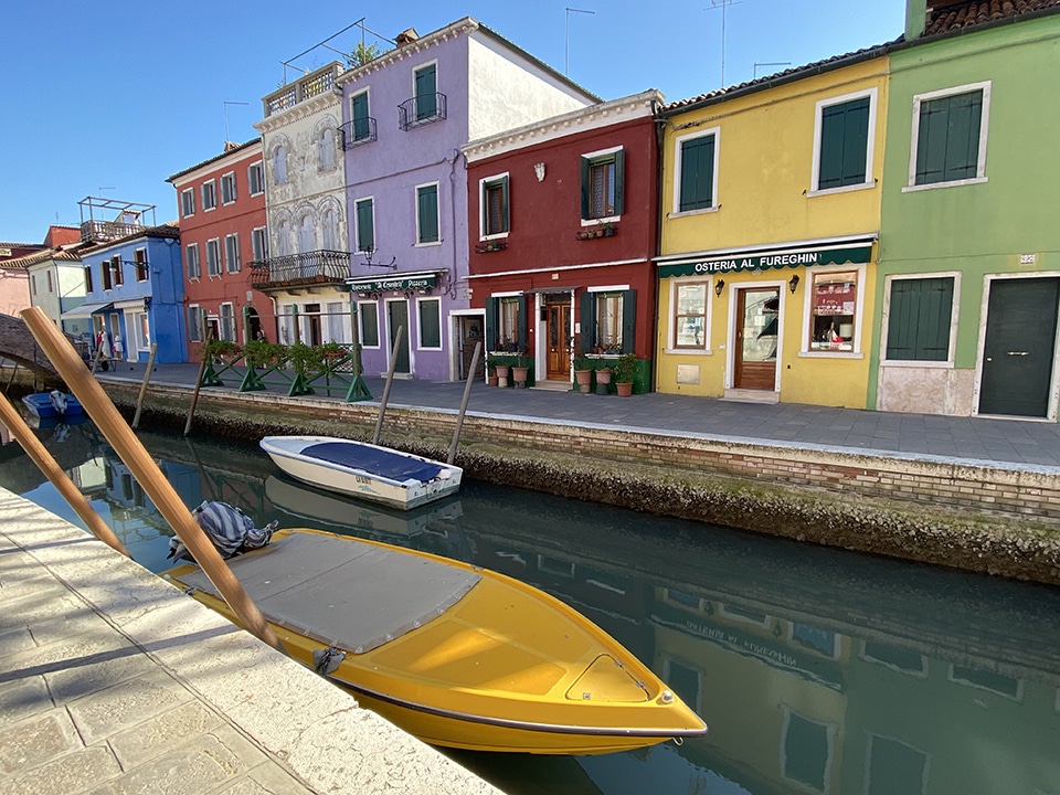 Visiting the Islands of Murano and Burano from Venice.