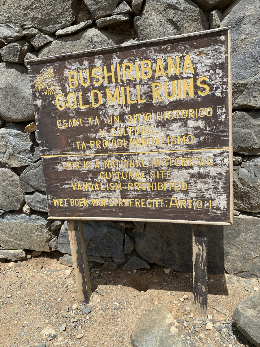 The Bushiribana Goldmine.