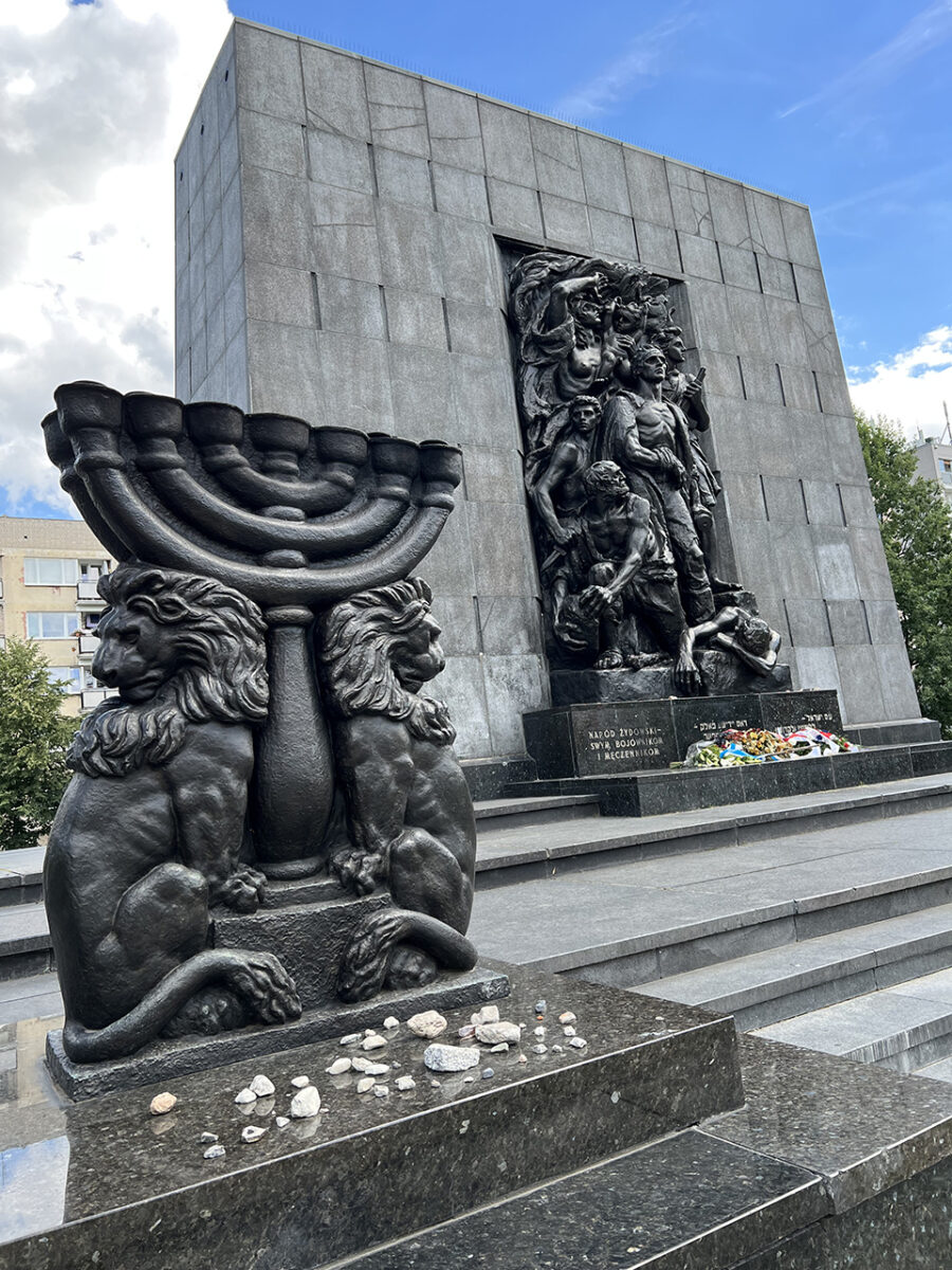 Jewish monuments and exhibits at the POLIN, Warsaw.
