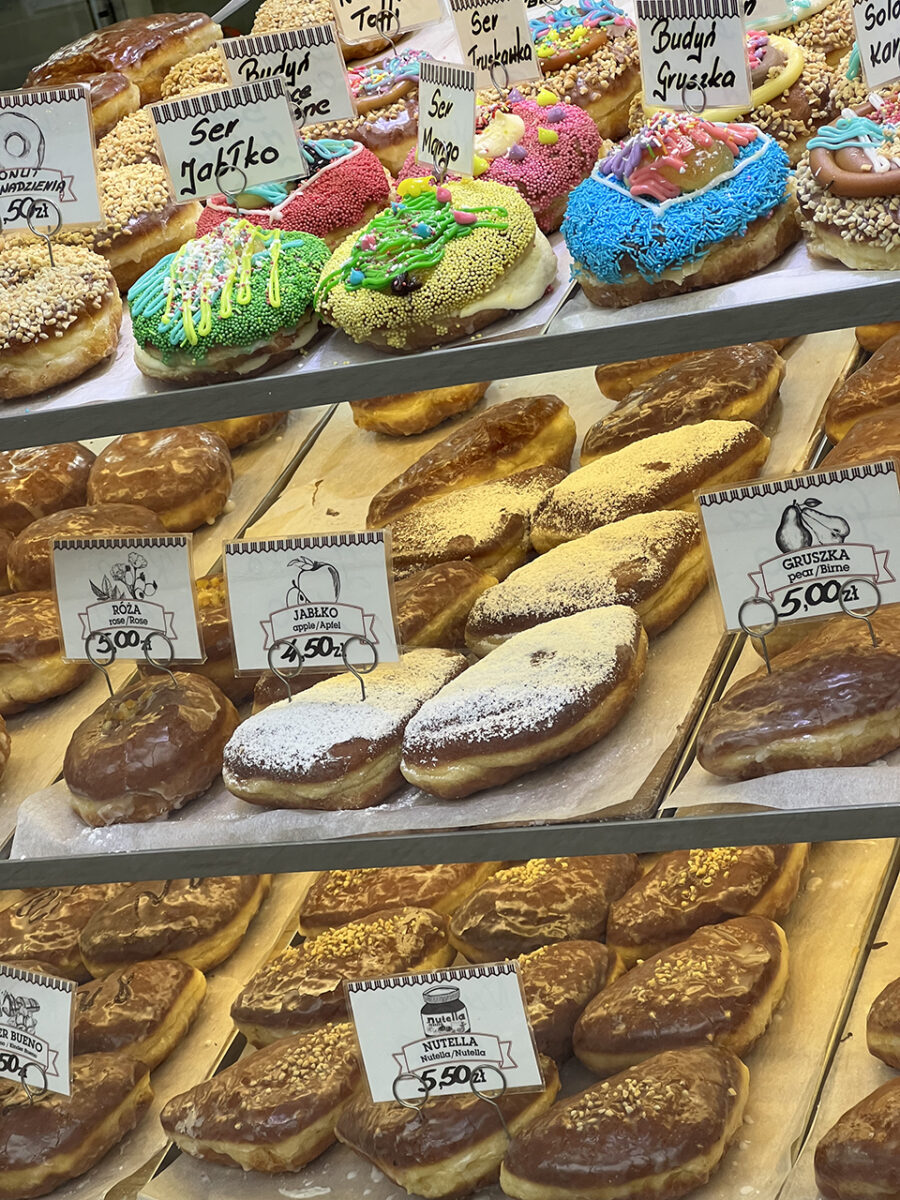 The best donuts in Poland, Dobra Paczkarnia.