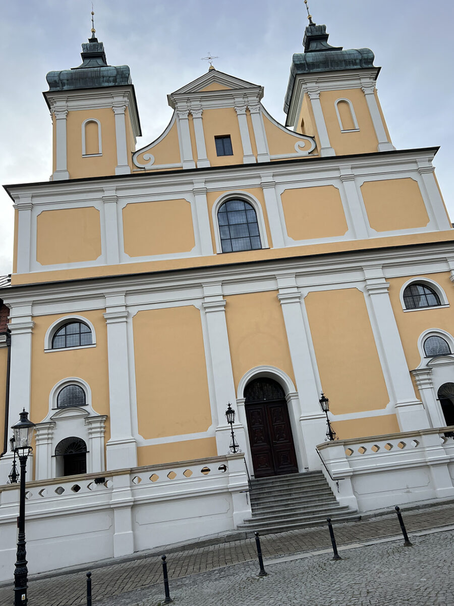 The many beautiful churches of Poznań.