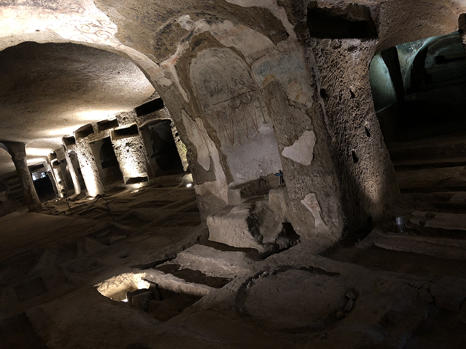 The Catacombs of San Gennaro, Naples.