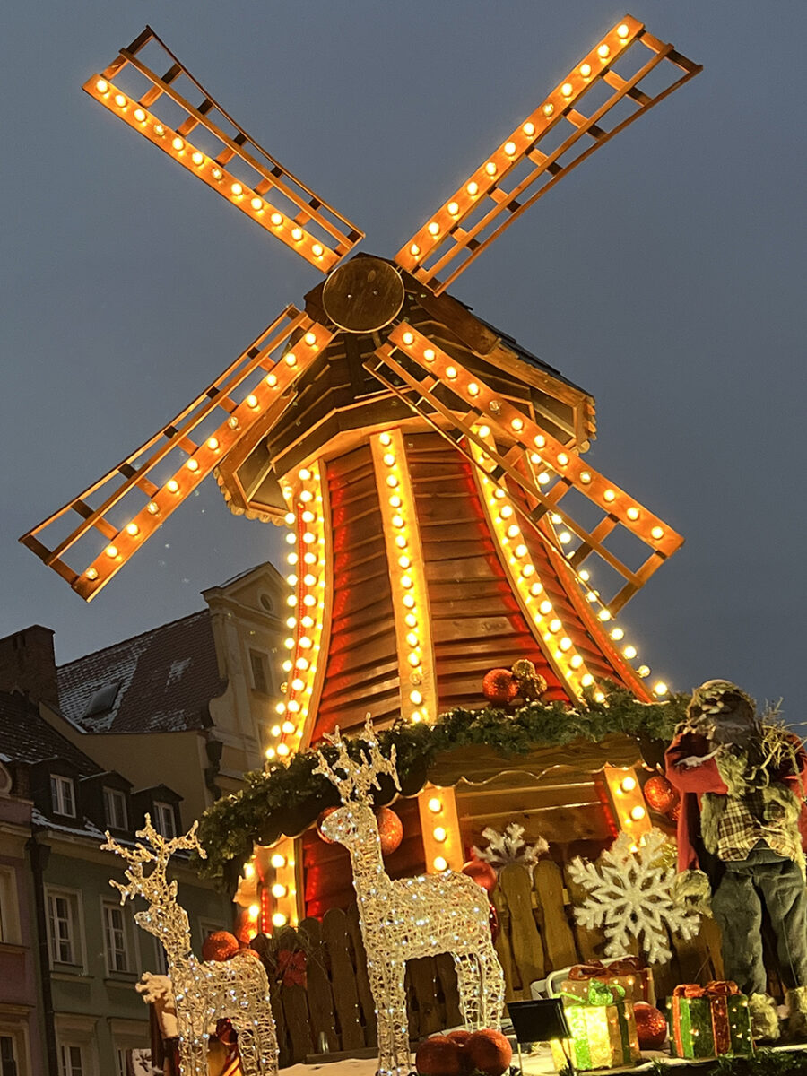 Visiting the Christmas markets of Wrocław, Poland.