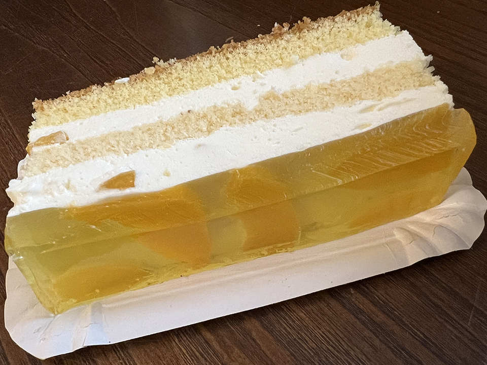 Cukiernia W-Z, Gdańsk. Traditional Polish Jelly Cake.