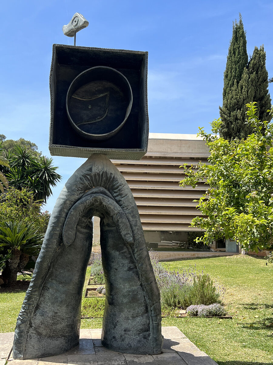 A selection of works on display at the Fundació Miró Mallorca.