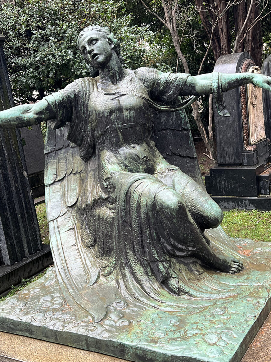 The Monumental Cemetery, Cimitero Monumentale, Milan.