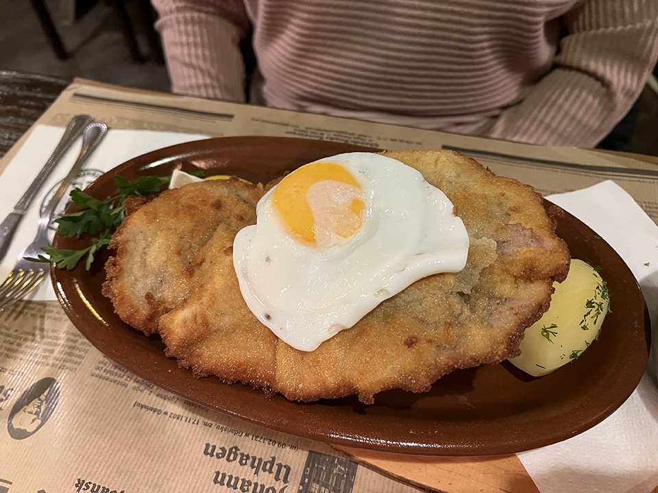 Traditional Polish food at Gdański Bowke.