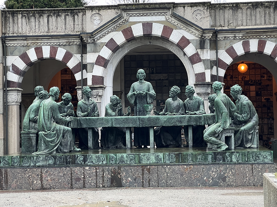 The family tomb of the Campari family, Milan.