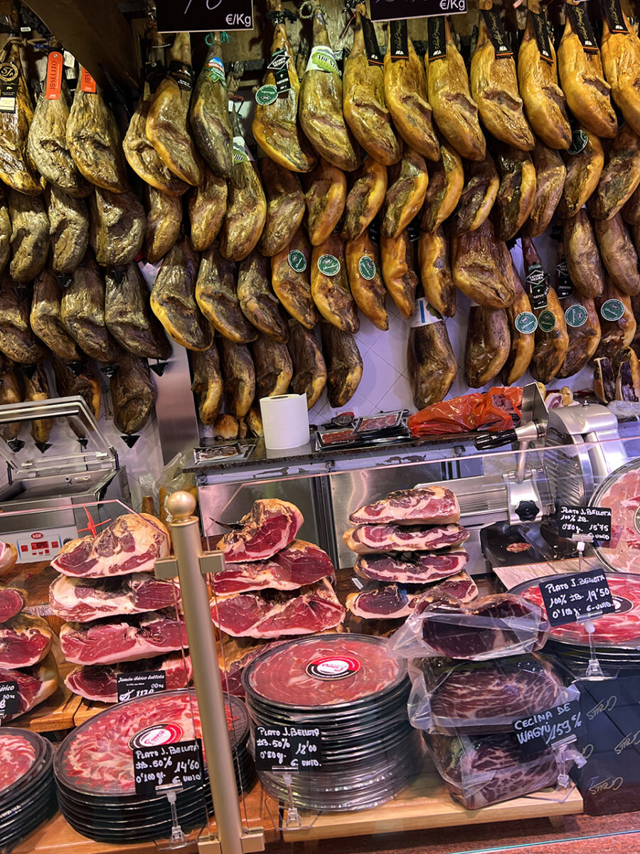 The food markets of Palma de Mallorca, Spain.