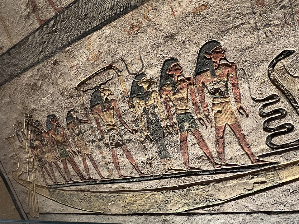 The tombs of Valley of the Kings, Egypt.