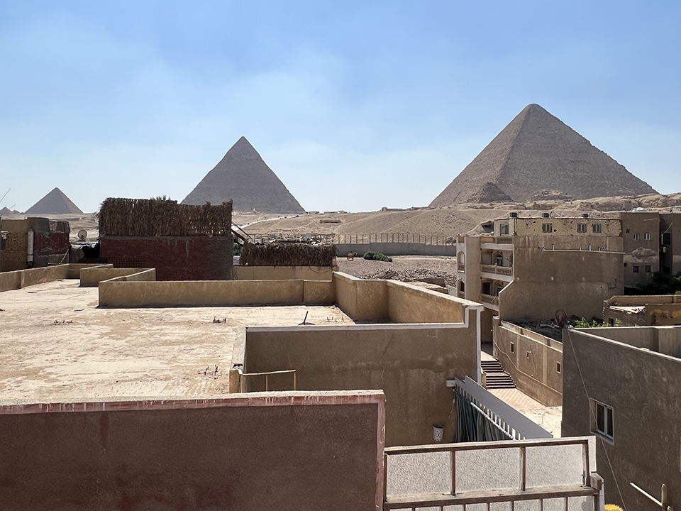 Pyramids height hotel, Giza, Egypt.