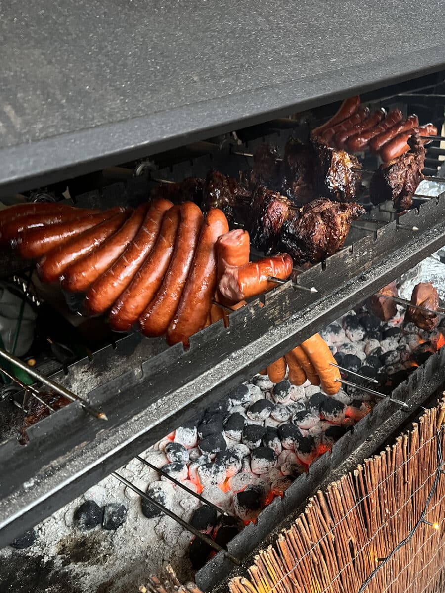 Festive food in Copenhagen.