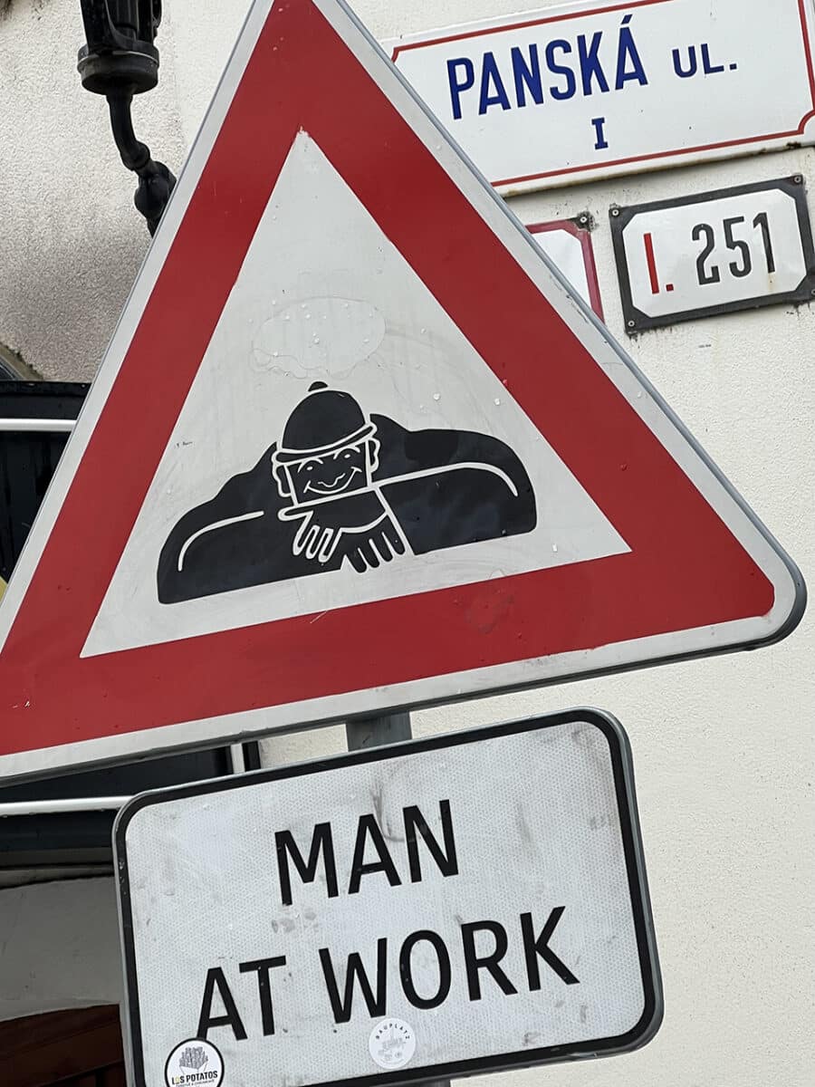 20 Amazing things to see and do in Bratislava, find Čumil, the sewer worker.