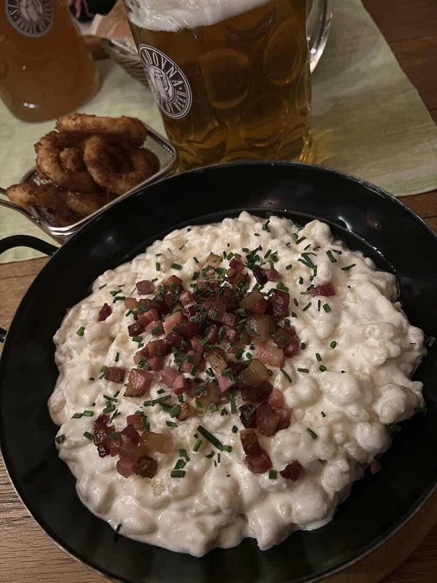 Sample some delicious local food and beer at Sladovňa - House Of Beer.